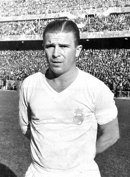 Porträt von Ferenc Puskás
