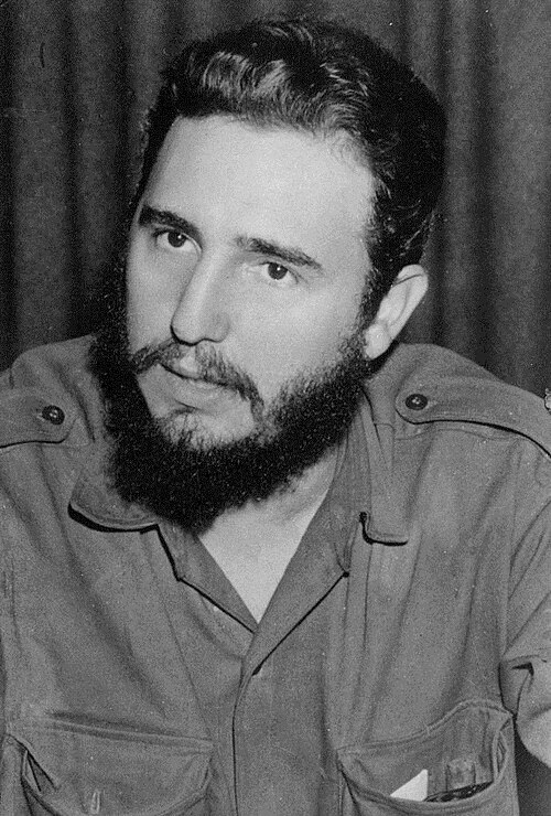 Porträt von Fidel Castro