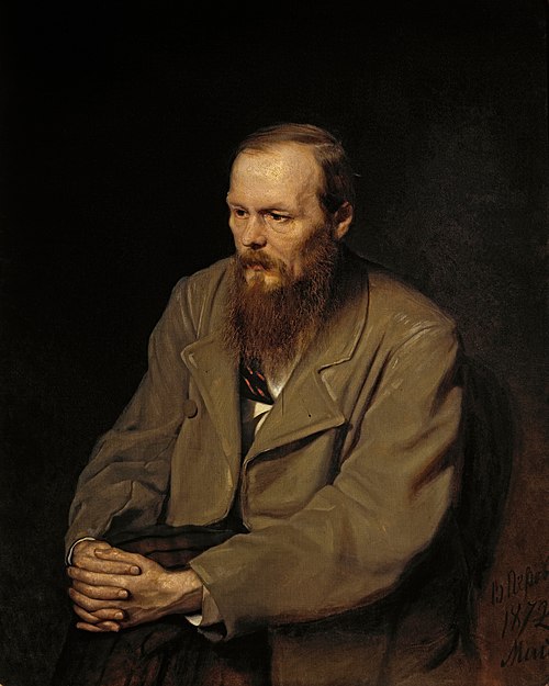 Porträt von Fjodor Michailowitsch Dostojewski