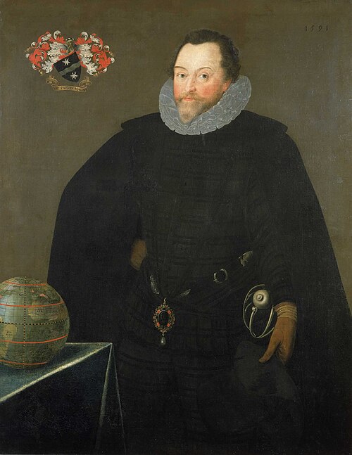Porträt von Francis Drake