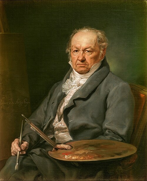 Porträt von Francisco de Goya