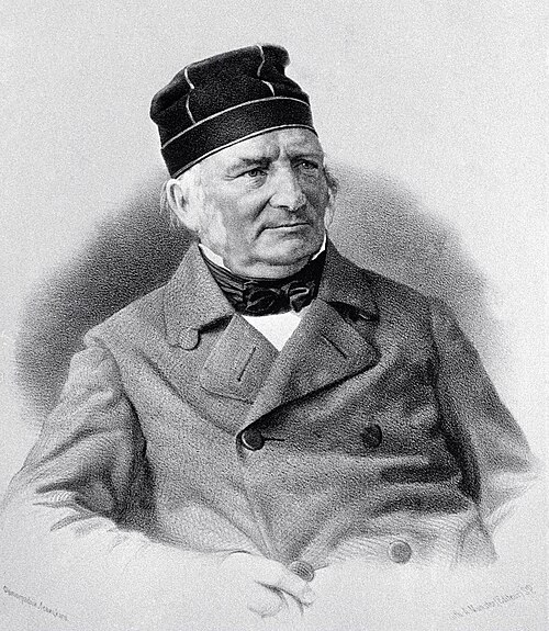 Porträt von Friedrich Georg Wilhelm von Struve