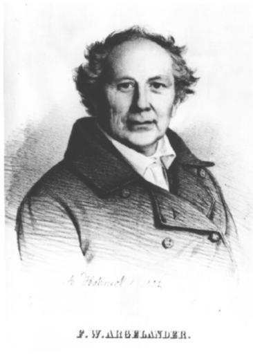 Porträt von Friedrich Wilhelm August Argelander