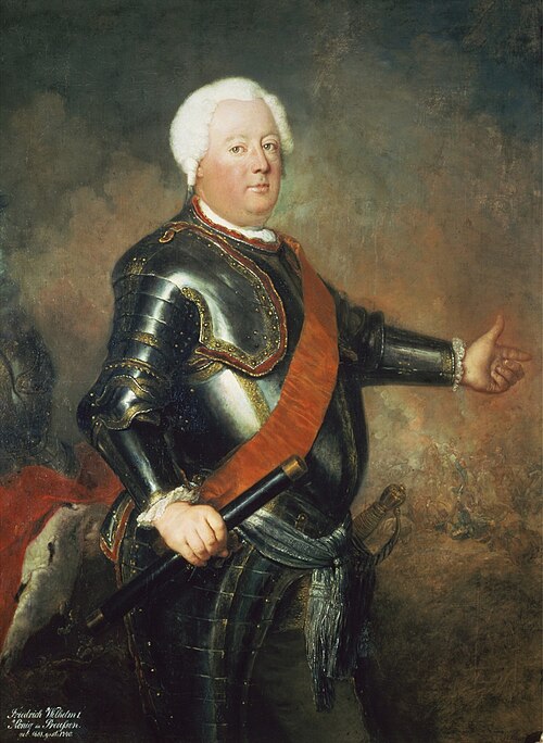 Porträt von Friedrich Wilhelm I.