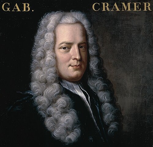 Porträt von Gabriel Cramer