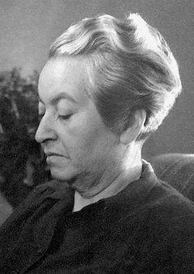 Porträt von Gabriela Mistral