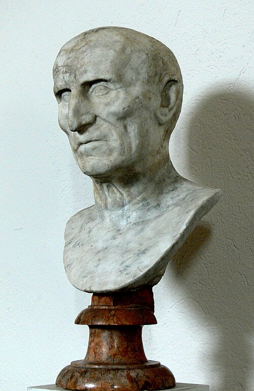 Porträt von Galba