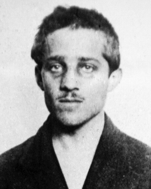 Porträt von Gavrilo Princip