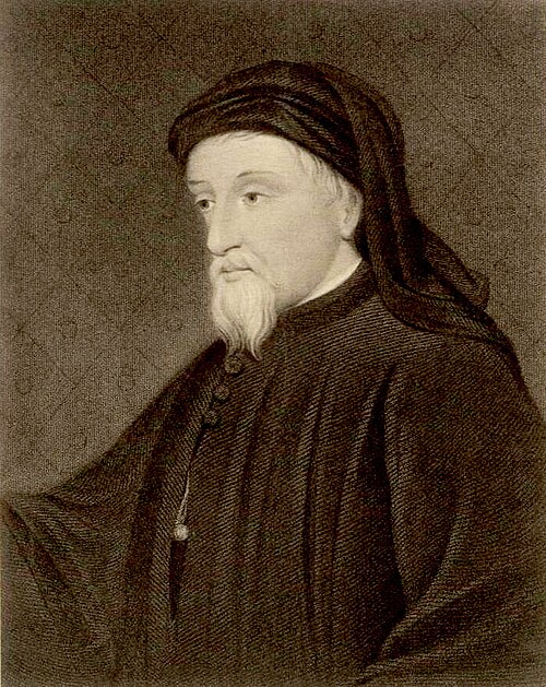 Porträt von Geoffrey Chaucer