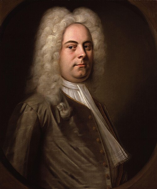 Porträt von Georg Friedrich Händel