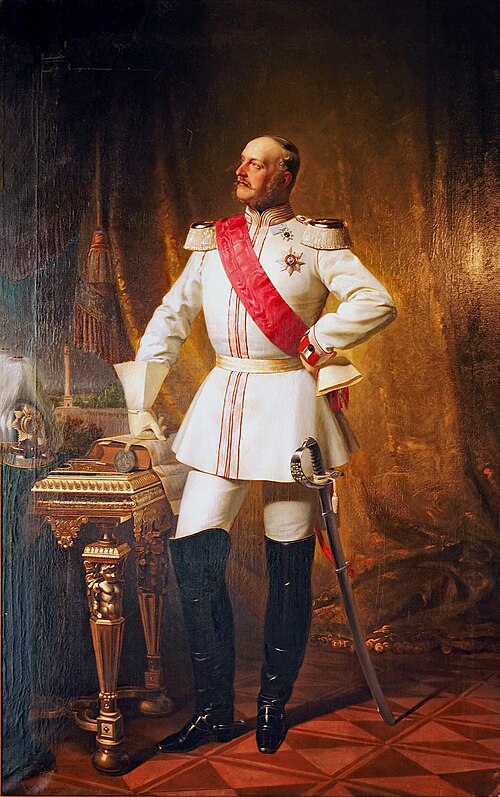 Porträt von Georg V. von Hannover