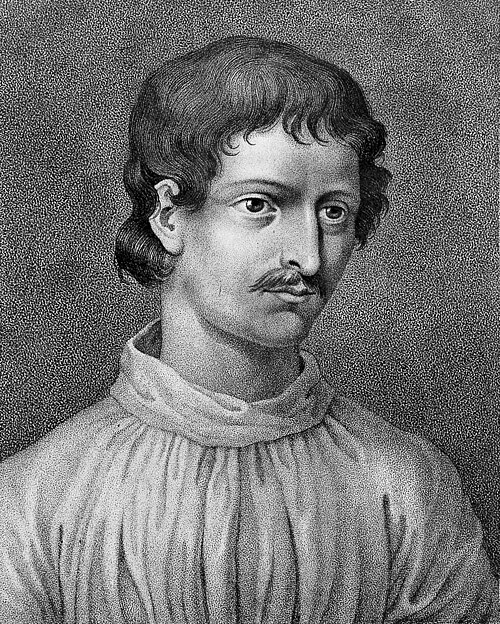 Porträt von Giordano Bruno