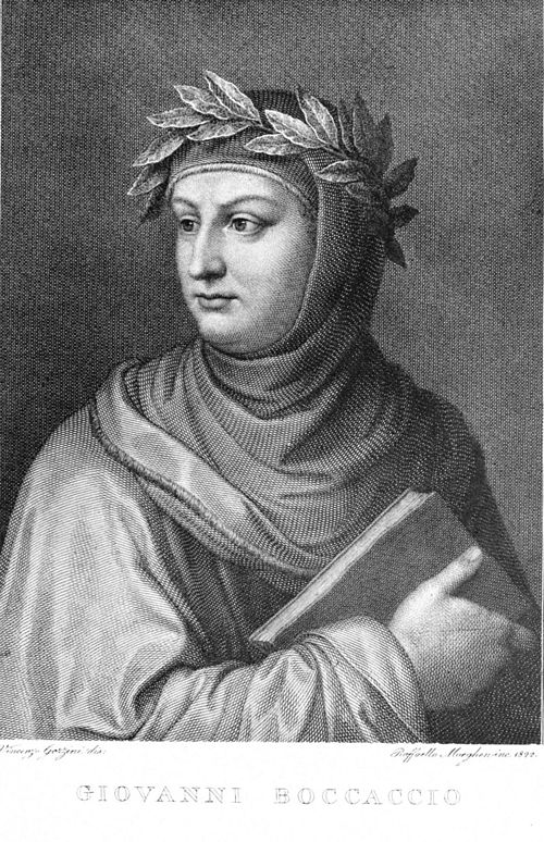 Porträt von Giovanni Boccaccio