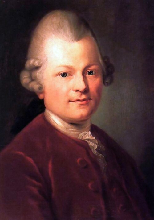 Porträt von Gotthold Ephraim Lessing