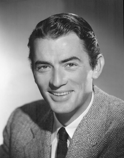 Porträt von Gregory Peck