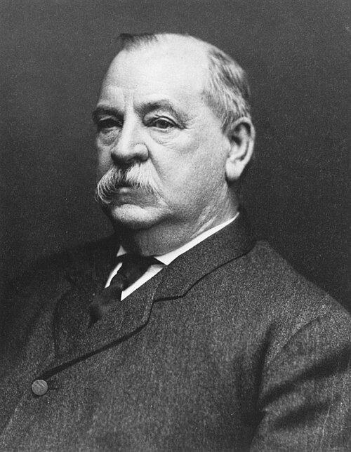 Porträt von Grover Cleveland