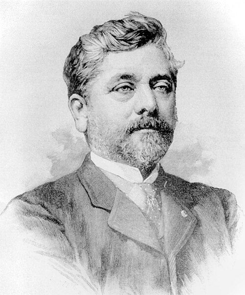 Porträt von Gustave Eiffel