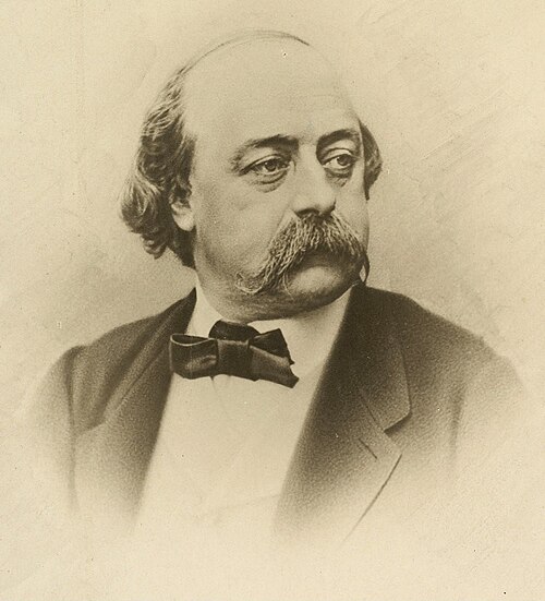 Porträt von Gustave Flaubert