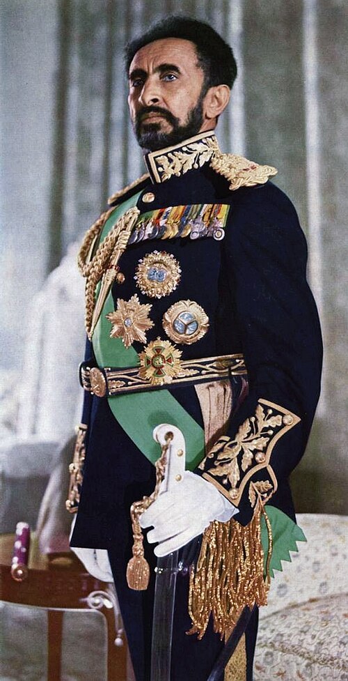 Porträt von Haile Selassie