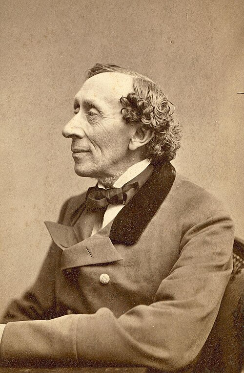 Porträt von Hans Christian Andersen