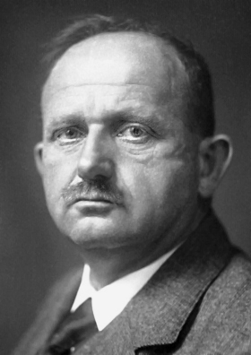 Porträt von Hans Fischer