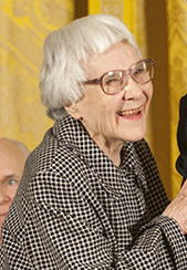 Porträt von Harper Lee