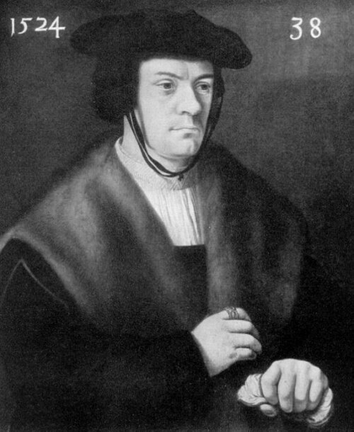 Porträt von Heinrich Cornelius Agrippa von Nettesheim