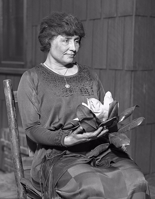 Porträt von Helen Keller