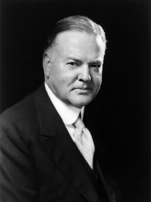 Porträt von Herbert Hoover