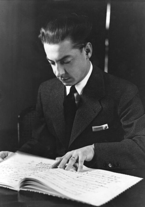 Porträt von Herbert von Karajan