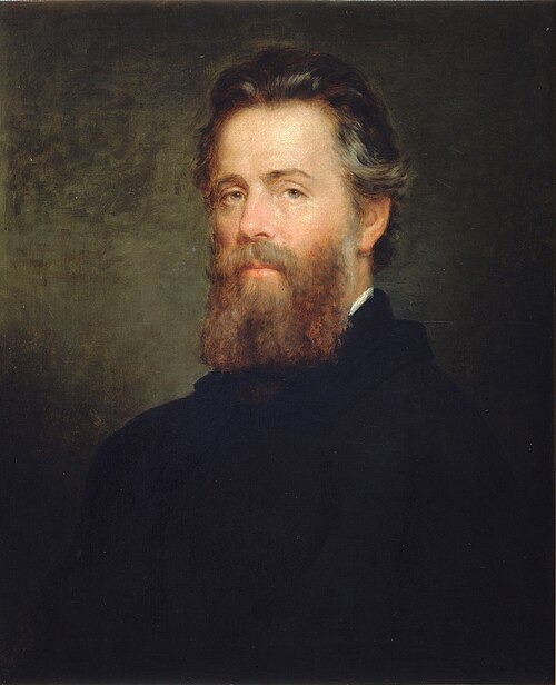 Porträt von Herman Melville