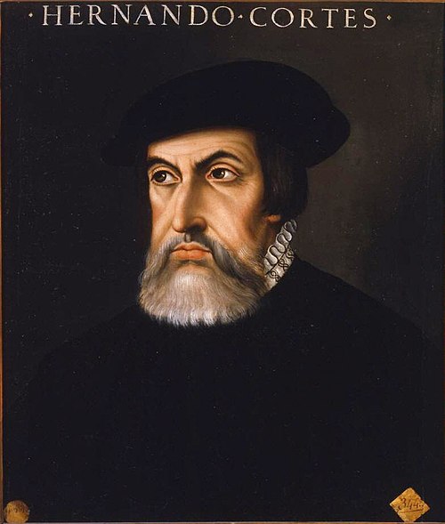 Porträt von Hernán Cortés