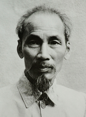 Porträt von Hồ Chí Minh