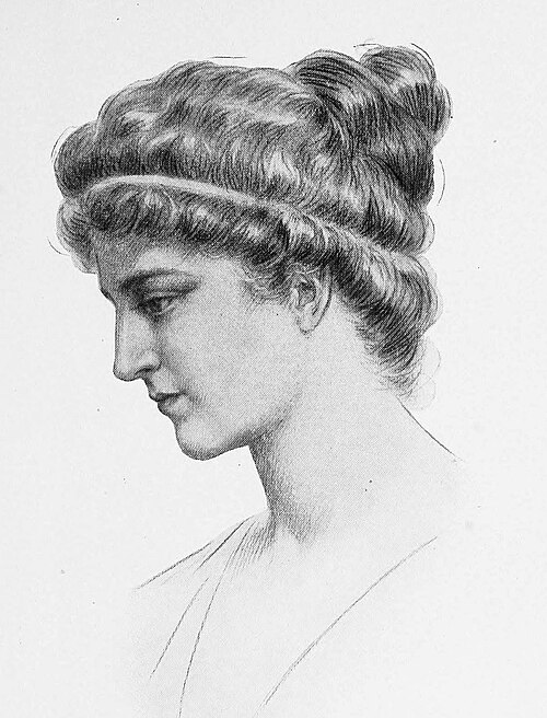 Porträt von Hypatia