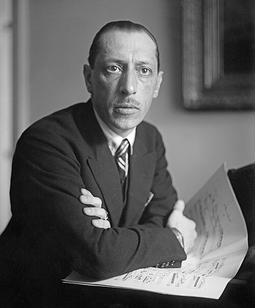 Porträt von Igor Strawinsky
