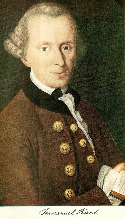 Porträt von Immanuel Kant