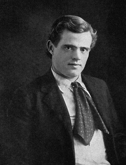 Porträt von Jack London