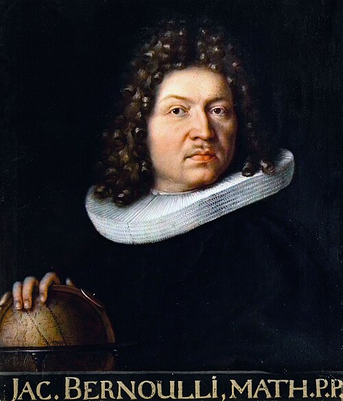Porträt von Jakob I Bernoulli