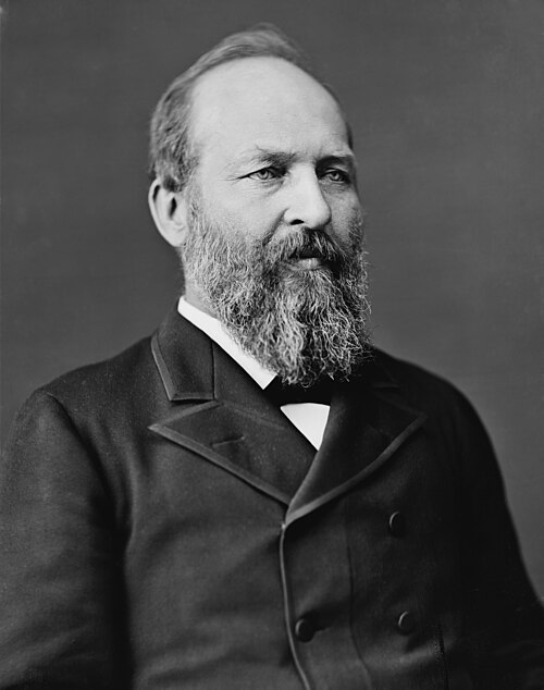 Porträt von James A. Garfield