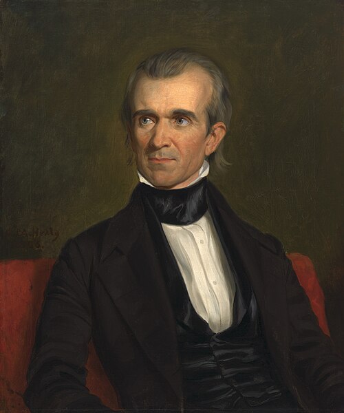 Porträt von James K. Polk