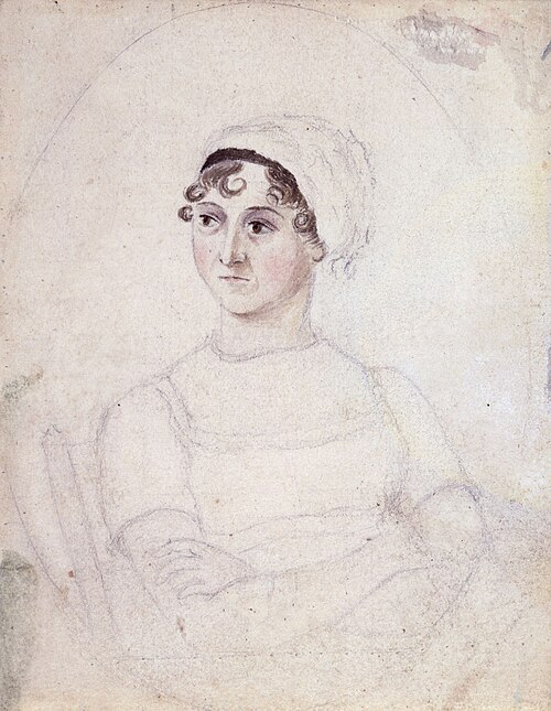 Porträt von Jane Austen