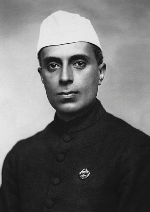Porträt von Jawaharlal Nehru