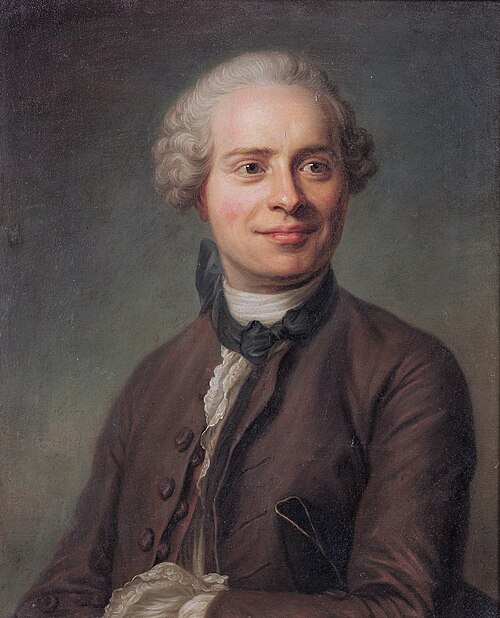 Porträt von Jean-Baptiste Le Rond d’Alembert