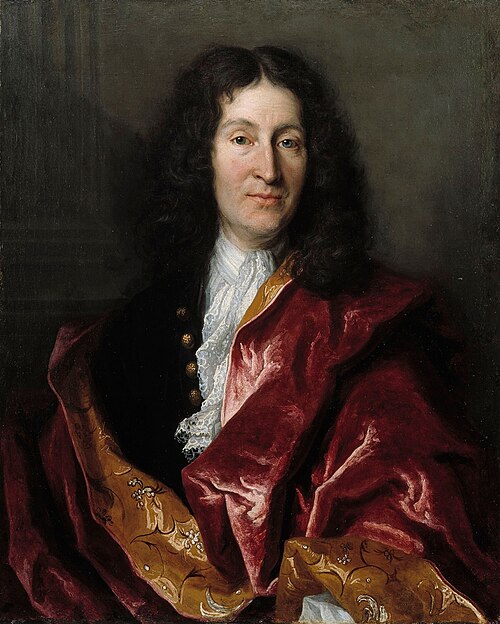 Porträt von Jean de La Fontaine