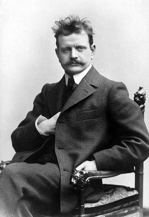 Porträt von Jean Sibelius