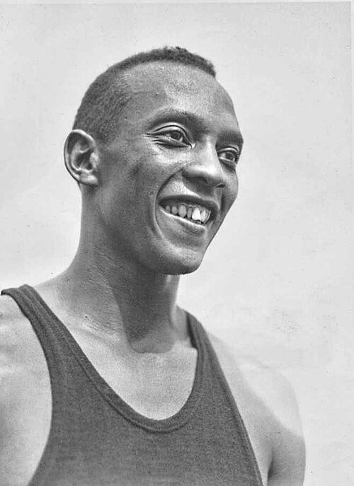 Porträt von Jesse Owens