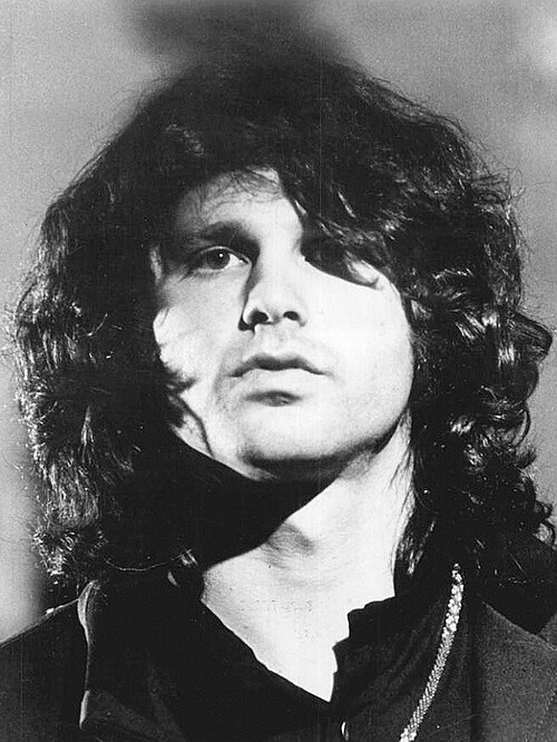 Porträt von Jim Morrison