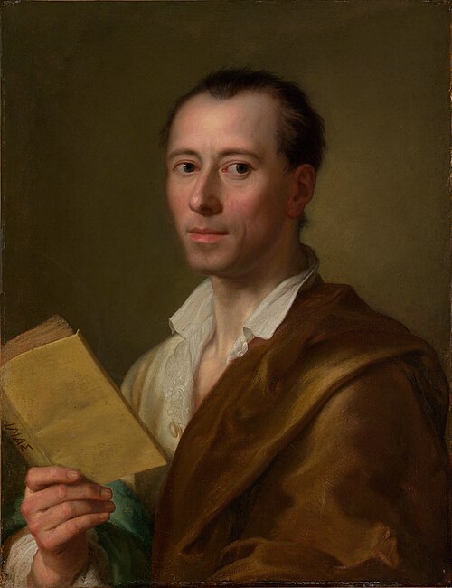 Porträt von Johann Joachim Winckelmann