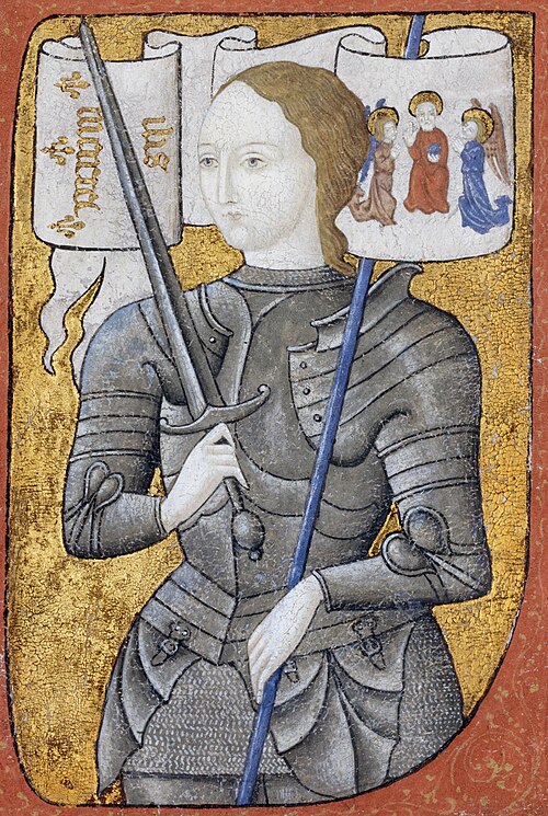 Porträt von Johanna von Orléans