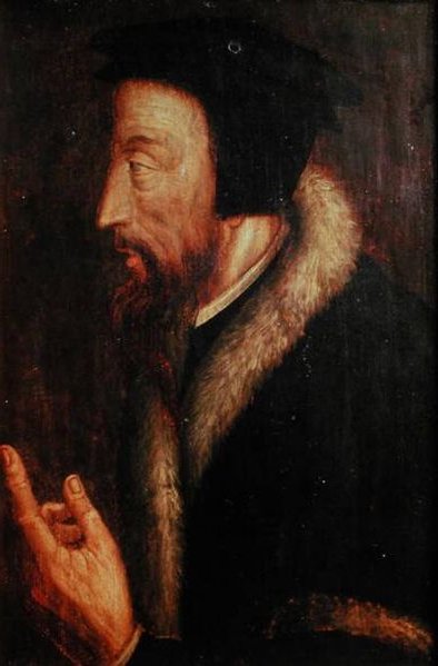 Porträt von Johannes Calvin